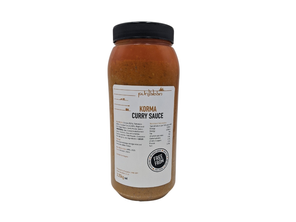 Punjaban Korma Catering Curry Sauce 2.2L 4/CASE