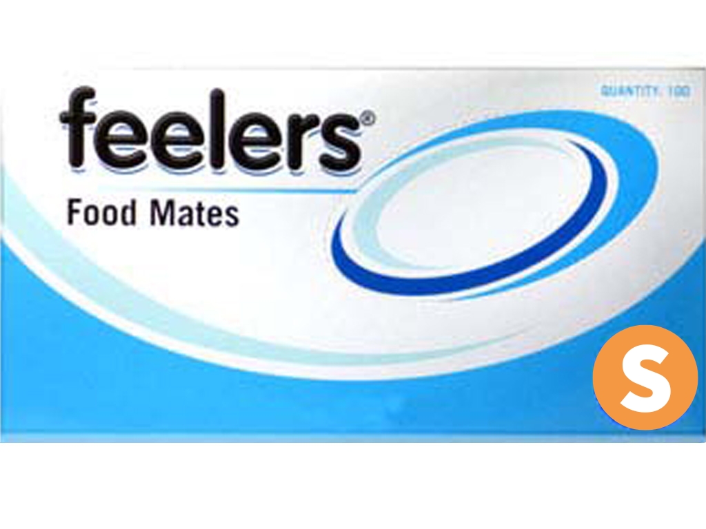 FOODMATES VINYL GLOVES    BLUE POWD SMALL 100/PACK 