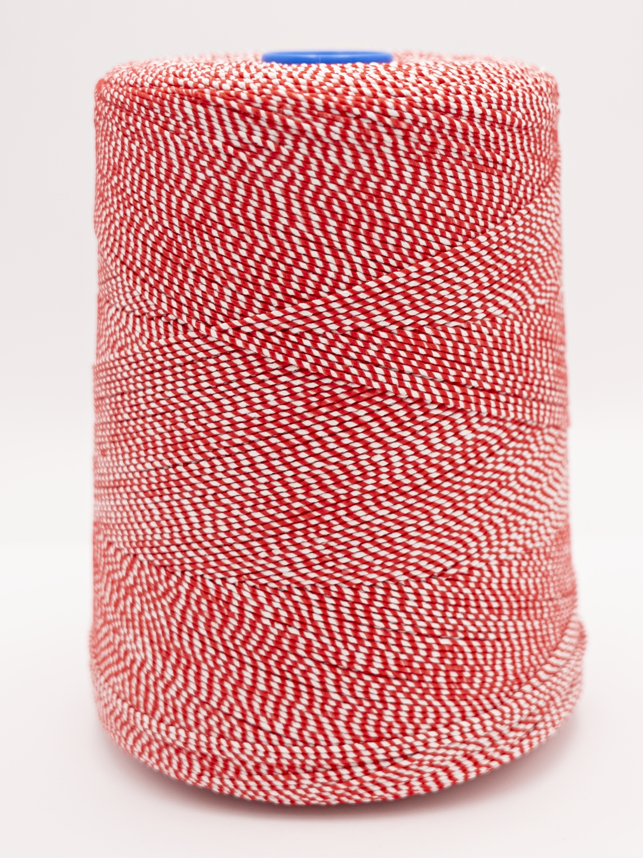 Red & White Elastic Twine 25 Cones Per Box