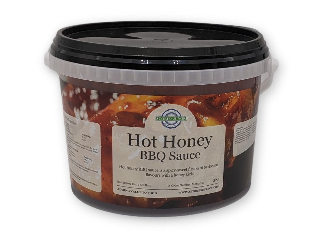 Hot Honey BBQ Sauce 3KG Pail