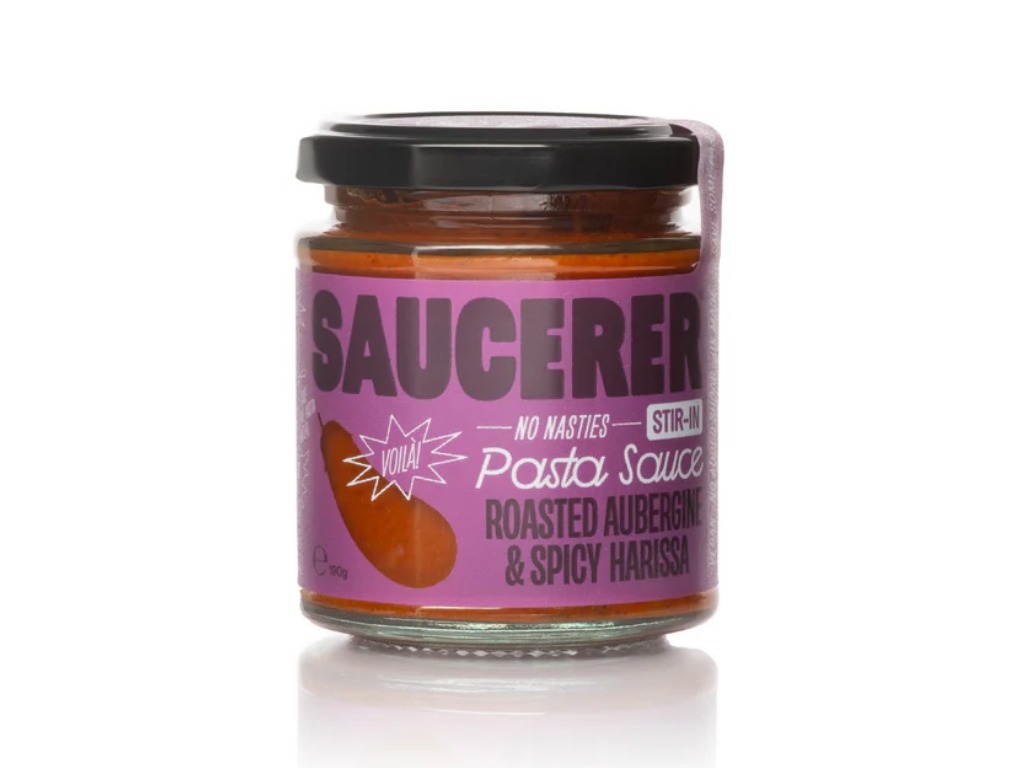AUBERGINE & SPICY HARISSA SAUCE 190G 6 PER CASE    